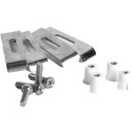 Franke - set de 4 pices - pattes de fixation pour vier et cuves sous plan