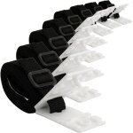 Set de 8 sangles de maintien sangles et clips de fixation pour les enrouleurs accessoires de rechange ...