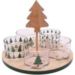 Set apritif de nol 6 pices