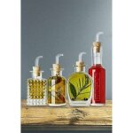 Set condimento 4 pezzi in vetro 0, 1l x 0, 125l