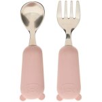 Set couverts enfant  yum  16cm rose