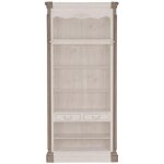Decoration d ? autrefois - set de finition pour bibliothque assemblable - bois - gris - interior's