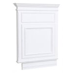 Decoration d ? autrefois - set de finition droit - mdf - blanc - interior's Decoration d ? autrefois - set de finition droit - mdf - blanc - interior's