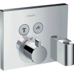 Set de finition fa�ade hansgrohe showerselect pour mitigeur thermostatique encastr� chrom� - 15765000 ...