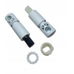 Set freins de chute � fermeture douce villeroy et boch pour abattant wc