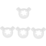 Set of 4 ice machine nozzles ice machine spare parts nozzles for cream making fittings for ice machine ...