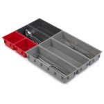 Set de organisation de tiroir joseph joseph duo, pour ranger les ustensiles de de cuisine, 7 pi�ces modulaires ...