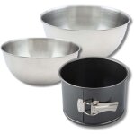 Set p�tisserie 1 moule � panettone 18 cm, 2 bols � mixer, 1 spatule zenker