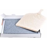 Set pierre et pelle � pizza et pain - alice d�lice