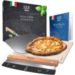 Clp - set de pierres  pizza pierre  pizza + coupe pizza + pelle  pizza