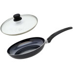 Set po�le 32 cm c�ramique sans pfas et couvercle elo prima cucina