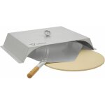Bbq - toro - set de la rehousse de pizza en acier inoxydable pour grill  gaz 56 x 39 cm pierre  pizza ...