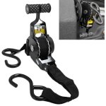 Set de sangles automatiques pour moto avec cliquet et crochet, sangles d'arrimage avec cliquet, sangles ...