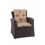 Coussin de chaise de jardin 50x50x55cm 1 pièce coussin de jardin beige coussin de fauteuil d'extérieur ... Coussin de chaise de jardin 50x50x55cm 1 pièce coussin de jardin beige coussin de fauteuil d'extérieur ...