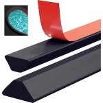 Seuil de douche 100 cm, bande d'�tanch�it� en silicone, joint de douche �tanche, joint de douche pour ...