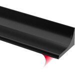 Seuil de douche barrage d'eau, 2m caoutchouc joint porte douche, barriere de douche anti d�bordement, ...