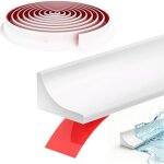 Seuil de douche barrage d'eau, bande d'�tanch�it� pour de douche sans cadre s�paration humide et s�che, ...