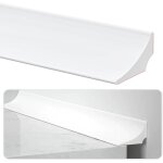 Seuil de douche en silicone de 2, 5 m - auto - adh�sif - barri�re de sol pour pi�ce humide - bande de ...