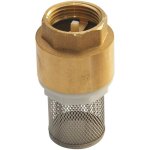 Sferaco - clapet anti - retour en laiton titr� � cr�pine inox 2'1 / 2 (66 / 76)