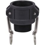 Sferaco - coupleur mle b - 2' (50 / 60) - raccord rapide  cames polypropylne
