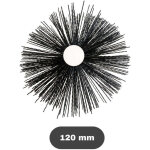 Shaffer pro - brosse de ramonage po�les pellet / bois - h�risson ramonage �120