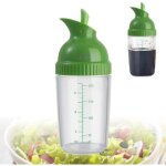 Shaker manuel universel 200 ml pour sauces et vinaigrette, r�cipient m�langeur pour salade �tanche