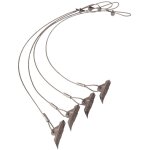 Shelterlogic - ancrage de sol en aluminium 4 pi�ces argent 107