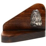 Shih tzu, shi tsu, shi - tzu, szi - cu, szitzu - bougeoir en bois avec chien, photophore, mmorial pour ...