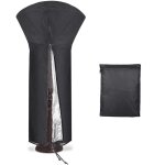 Shine housse pour parasol chauffant noir 226 x 85 x 48 cm - sollbry