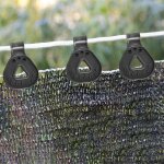 Shining house - lot de 10 pinces robustes pour toile d'ombrage, pinces � b�che, pince de fixation pour ...