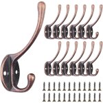 12 pcs patre porte manteau murale vintage crochet uniques mtal de porte chapeau crochet rtro inox ...
