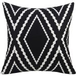 Shining house - lot de 2 housses de coussins en décoratif canapé taie d'oreiller motif géométrique rayures ... Shining house - lot de 2 housses de coussins en décoratif canapé taie d'oreiller motif géométrique rayures ...