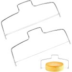 Shining house - 2 pices coupe - gteau droit, coupe - gteau professionnel nivellement, coupe - gteau ...