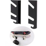 Shining house - 2pcs support mural pour skateboard - double �tag�re murale - avec crochets de rangement ...