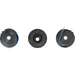 Lot de 3 bobines simple fil  1, 65mm, longueur 4, 9m pour coupe - bordure lectrique sur batterie - ...