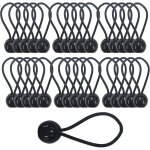 Shining house - 30pcs tendeur elastique avec boule, sandow elastique, tendeur bache pour bannire, pavillon, ...