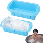 Shining house - lot de 4 grands moules  glaons gants en silicone pour conteneurs de conglation, faciles ...