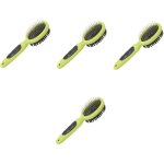 Shining house - 4 pices peigne dmlant chien peignes pour animaux de compagnie brosse de lavage pour ...