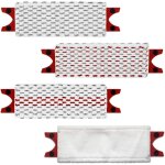 4 pices serpillire pour balai pour vileda microfibre, produits et accessoires de nettoyage pour vileda ...