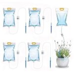 Shining house lot de 5 sacs d'irrigation goutte  goutte avec dbit rglable de 3, 5 l, systme d'arrosage ...