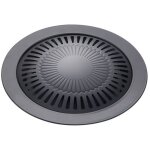 Shining house - accessoire pour r�chaud � gaz portable 32 cm - plaque de grill pour r�chaud � gaz