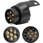 Shining house adaptateur de remorque 7 � 13 broches prise de remorque � 7 broches pour remorques de voitures, ...