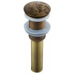 Shining house - bonde de vidage lavabo automatique push open pour lavabo , bouchon de vidage en laiton ...