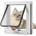 Chatire chatire fermeture magntique 4 voies pour chats, grands chiens 23, 5 25 5, 4 cm porte pour ...