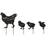 Shining house - deco jardin exterieur metal, poulet yard art jardin statues m�talliques d�co d�coration ...