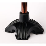 Shining house - embouts en caoutchouc pour canne, anti - drapant quad support tapis de canne, quatre ...