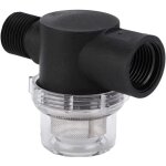 Shining house - filtre de pompe � eau de 1, 27 cm, filtre d'irrigation en ligne 50 mailles pour tuyau ...