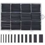 Shining house - gaine thermoretractable noire 625pcs gaine thermo retractable gaines thermoretractables ...