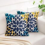 Shining house - housse coussin dcorative coussin coussin pour canap home decor dahlia carr taie oreiller ...