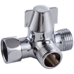 Shining house - inverseur à 3 voies commutateur de vanne pour douche, douchette et douche de tête bras ... Shining house - inverseur à 3 voies commutateur de vanne pour douche, douchette et douche de tête bras ...
